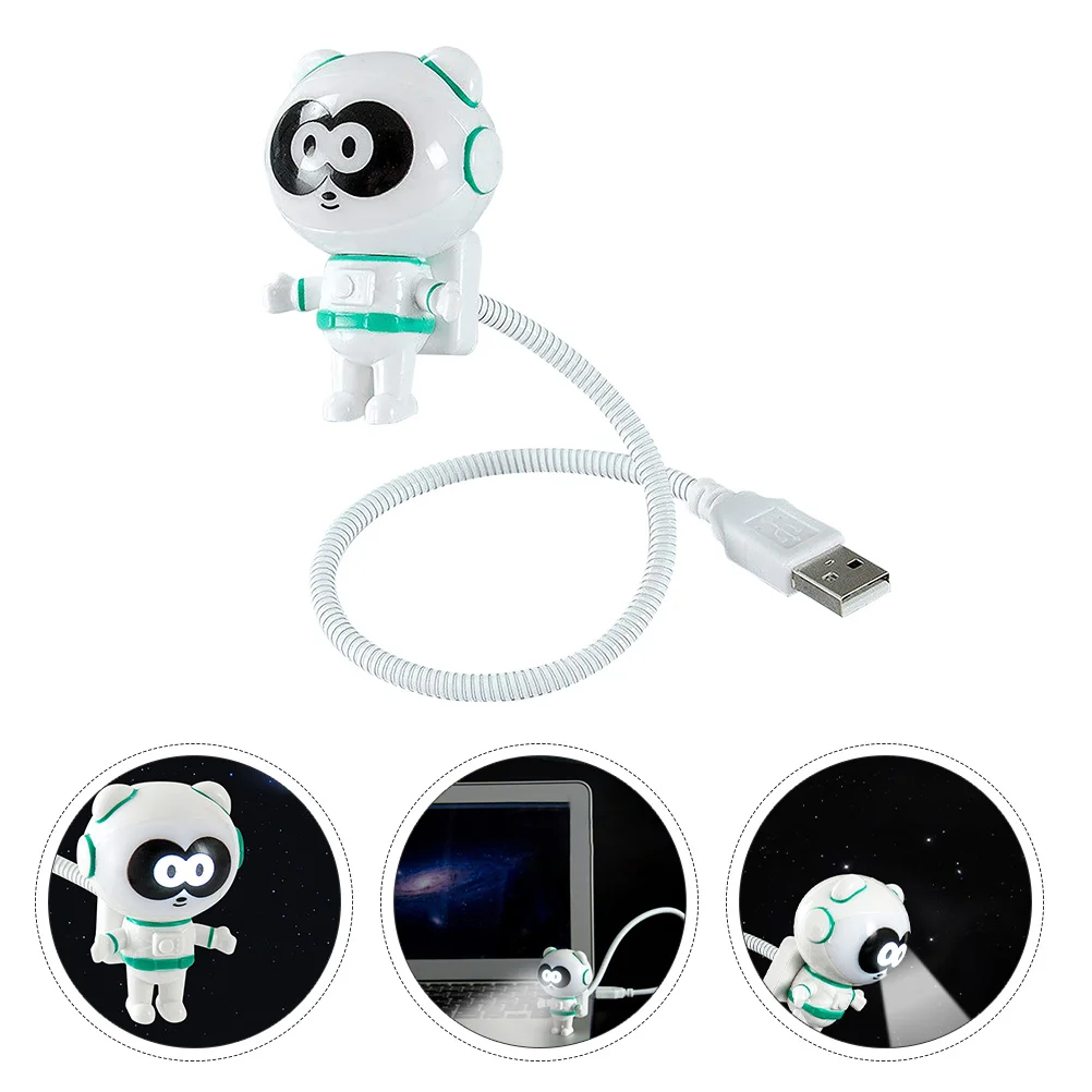 

Night Lamp Astronaut Decor Design USB Light Small Laptop Lamp for Decor