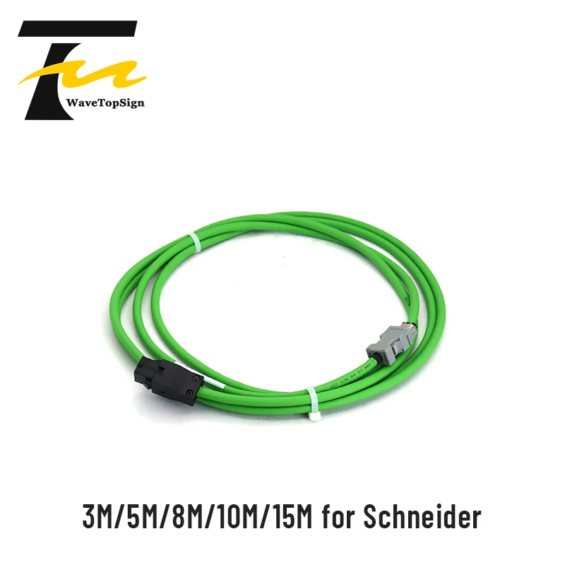 Кабель энкодера серводвигателя малой мощности VW3M8D1AR30 VW3M8D1AR80 VW3M8D1AR50 VW3M8D1AR100 для