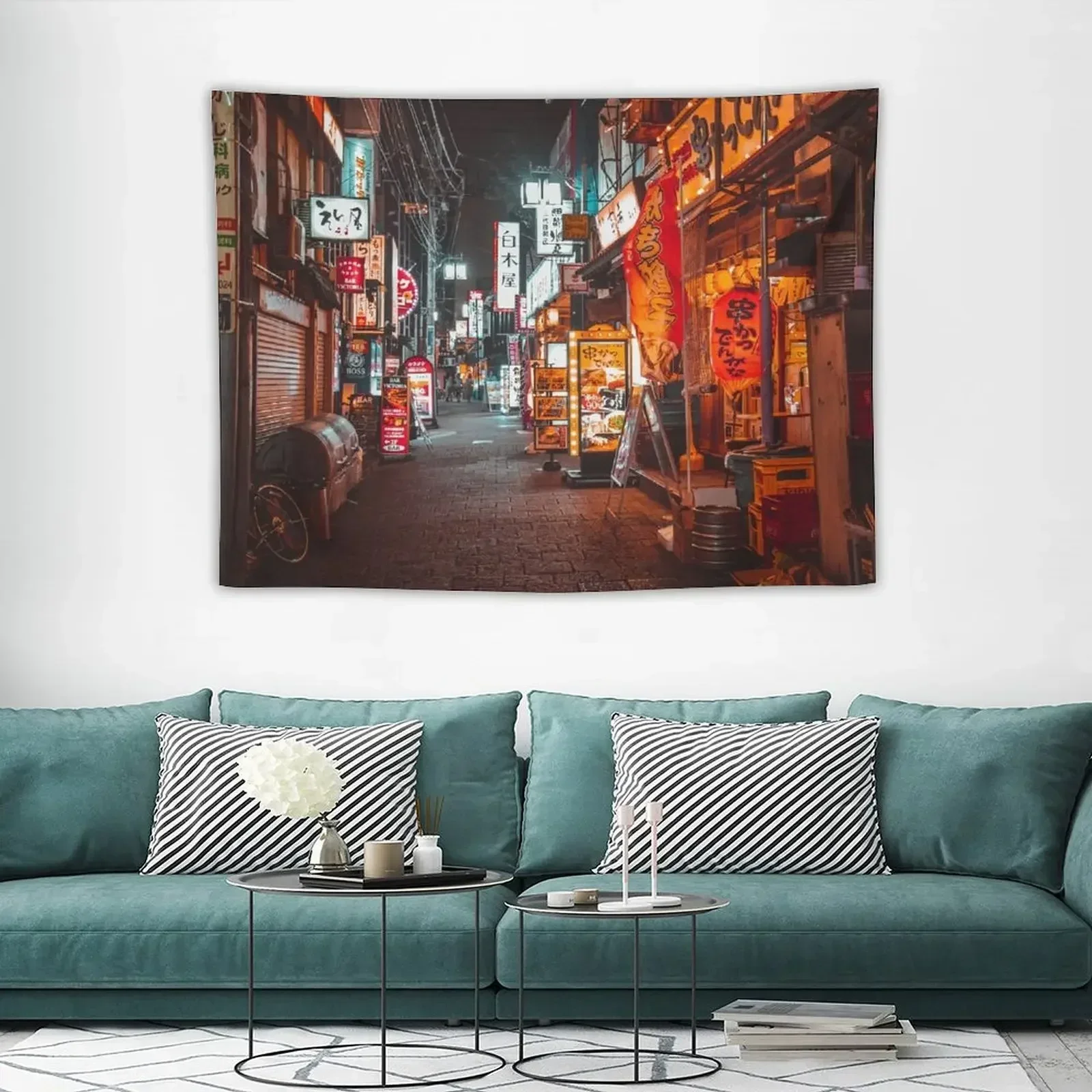 Тепло неоновых знаков Токи гобелен украшение дома украшения для спальни