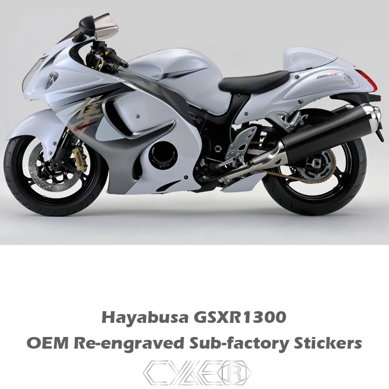 

For SUZUKI Hayabusa GSXR1300 1300R 2008-2022 Motorcycle Whole Vehicle Protect Decorative Sticker Fairing Kit Silkscreen Decals