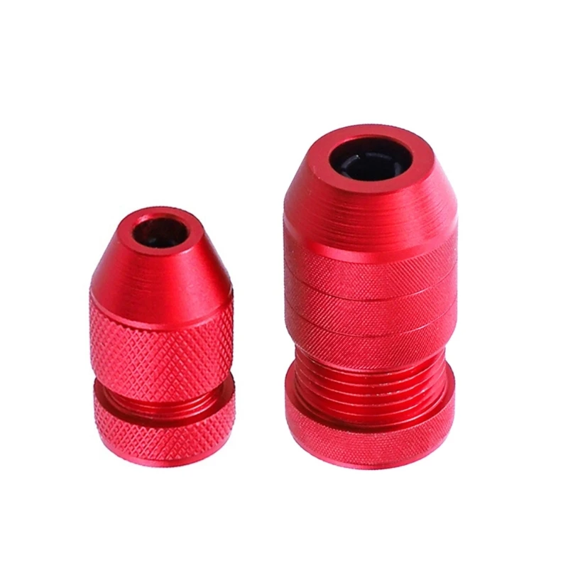 

1PC Drill Bit Stop Collar Drill Depth Stop for Drill Bits Aluminum Drill Stop for Woodworking Hand Tools Red 40JE
