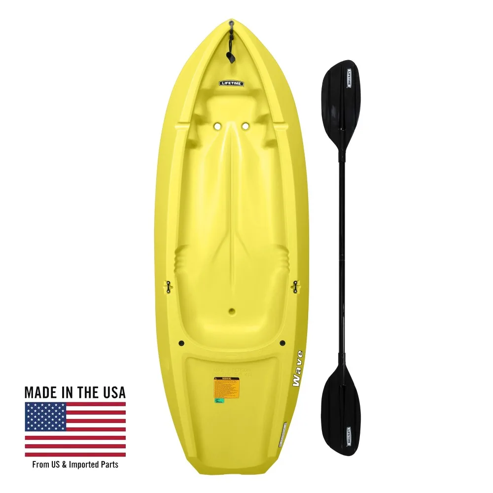 

Wave 6 Ft Youth Kayak, Boating & Kayaking Yellow Free Shipping