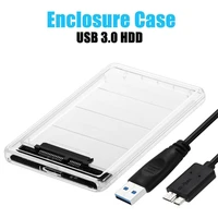 portable sata3 to usb mobile hard drive box with dual led indicators anti shocks scratches resistant usb3 0 ssd hdd case