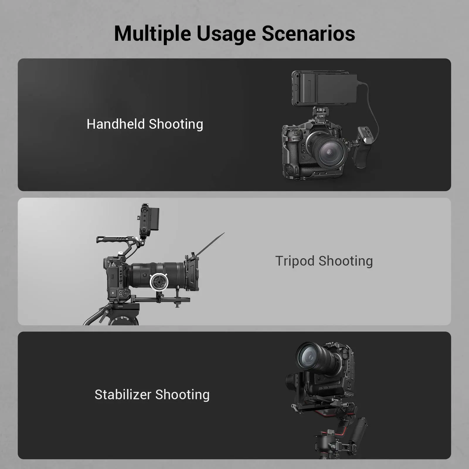 Клетка SmallRig для цифровой зеркальной камеры Nikon Z9 с 1/4 резьбовыми отверстиями и
