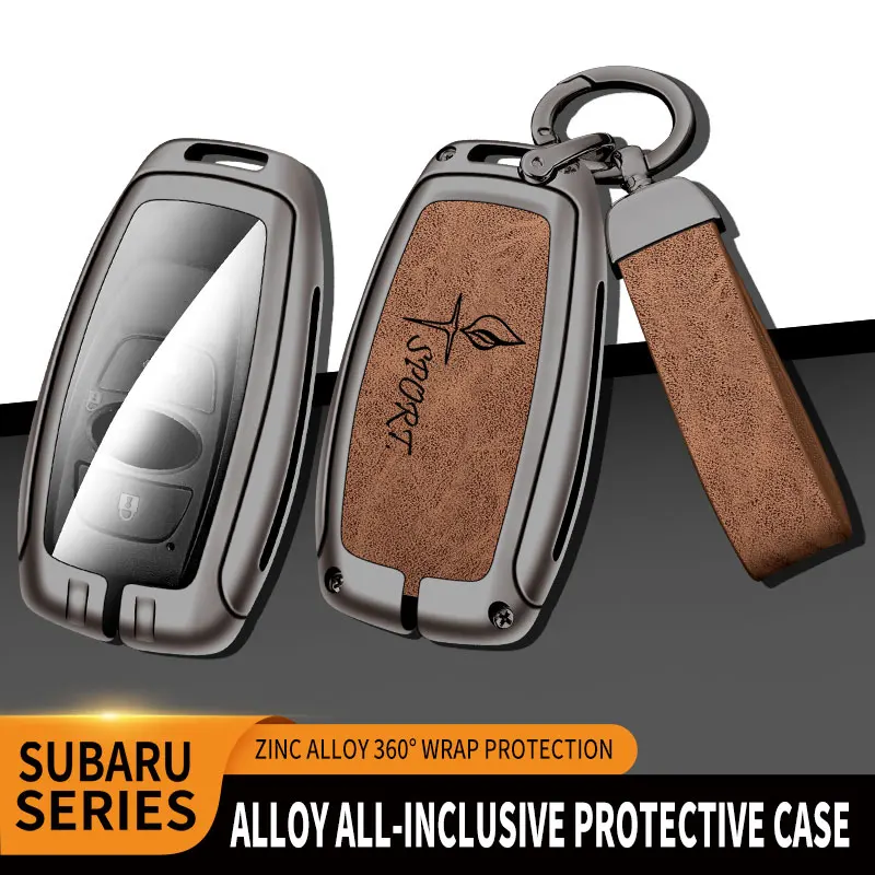 

Zinc Alloy Car Remote Key Case Cover For Subaru BRZ XV SV Forester Legacy Outback Crosstrek Impreza WRX Ascent Car Accessories