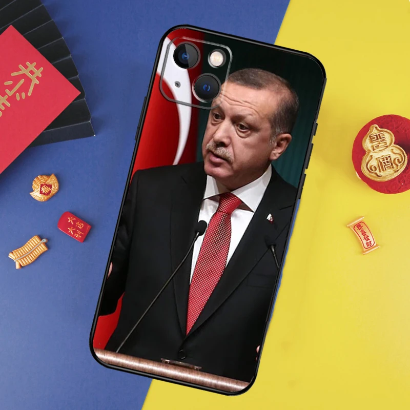 Чехол для телефона President Turkey Реджеп Тайип Эрдоган iPhone 16 15 14 Pro Max 11 12 13 Mini XR 16e Plus Cover