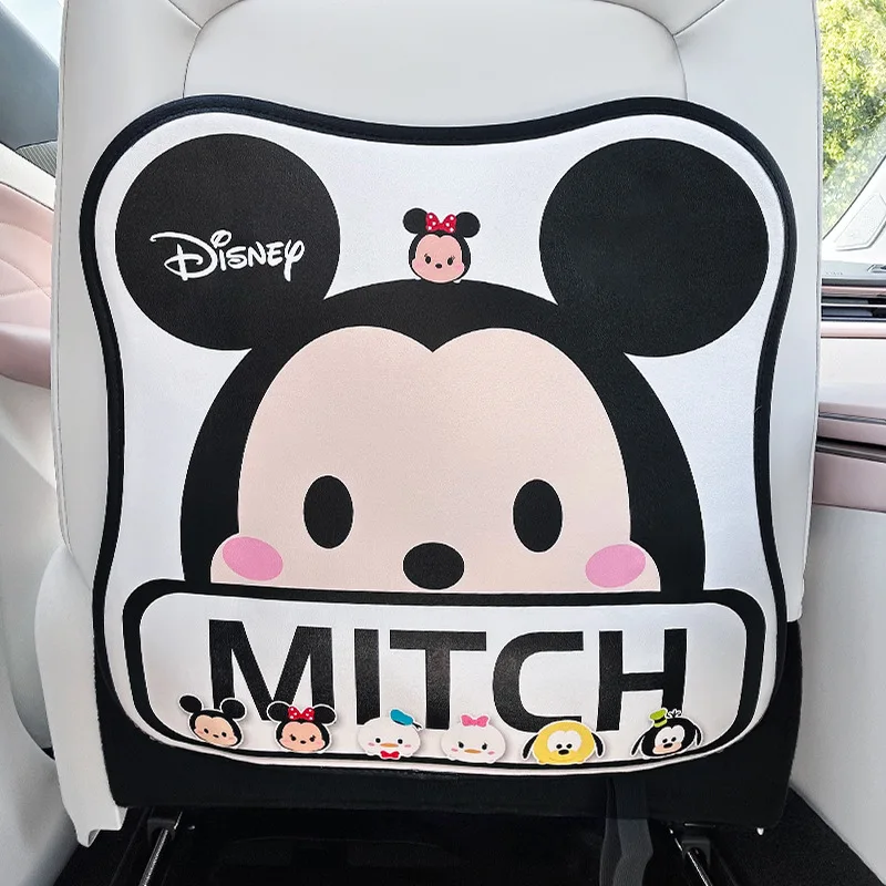 Износостойкая защитная накладка на заднее сиденье с изображением мультяшных