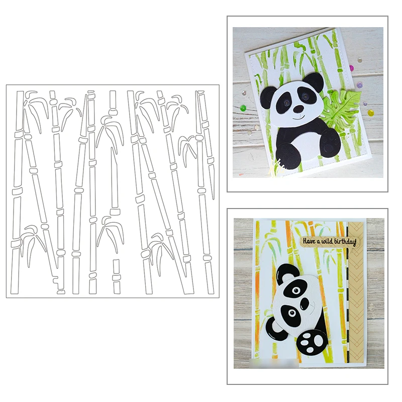 

Новинка 2021, квадратный пластиковый трафарет для рукоделия, изготовления бамбукового фона, альбом для скрапбукинга, открыток, штампы и штамп...