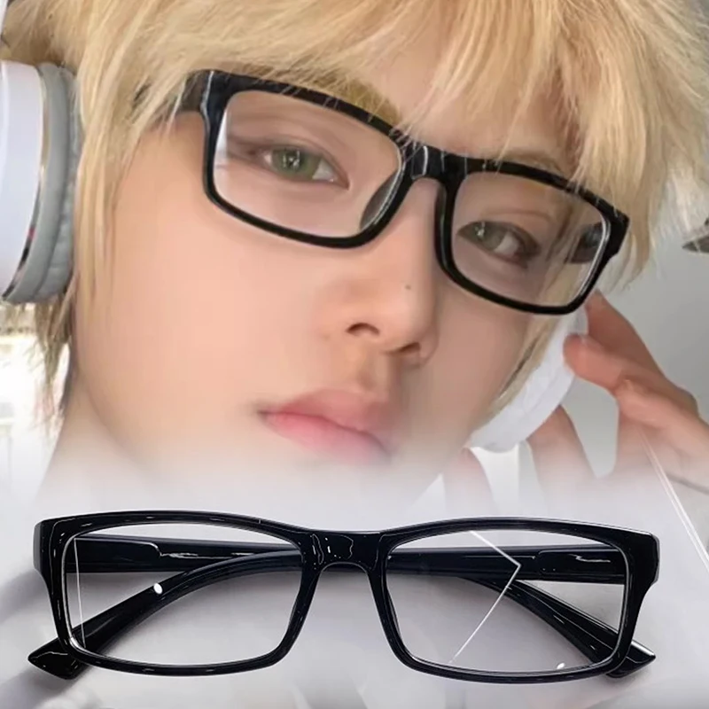 Очки в японском и корейском стиле женские маленькие квадратные ретро-очки