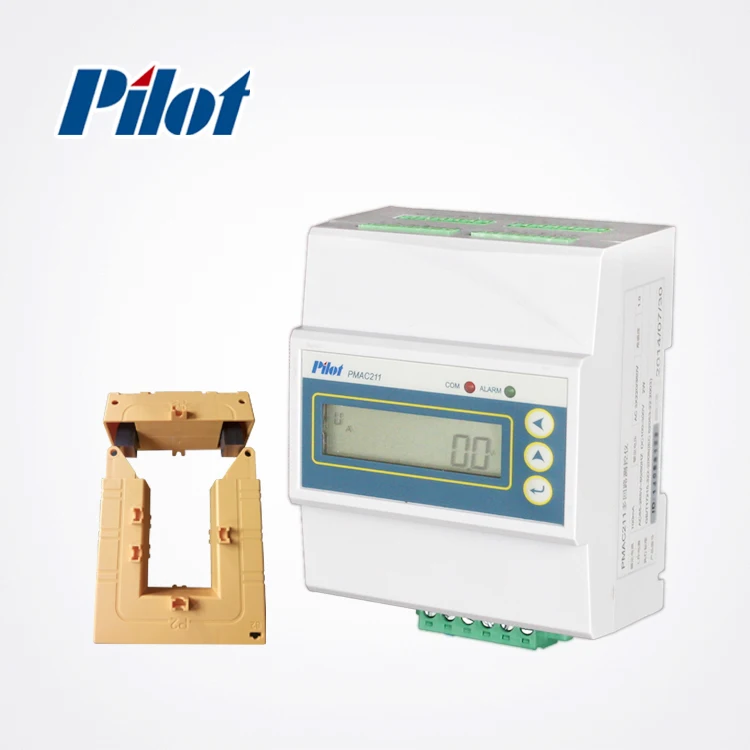 Фото PILOT PMAC211 Modbus 12-канальный многоканальный счетчик энергии №5
