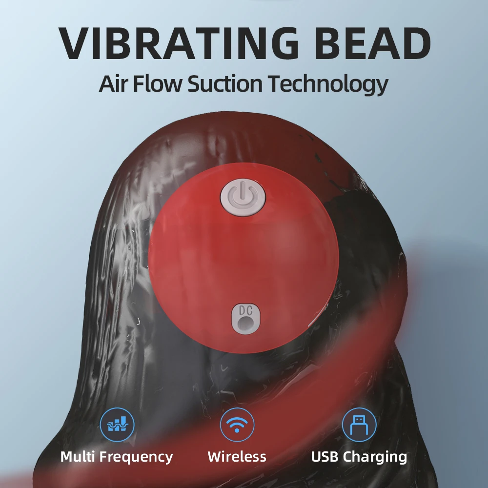 Wireless Remote Control Vibrator Male Penis Cover Glans Stimulation Band Ring Extension Condom Sex Toy Women Clit G-Spot Stimula |