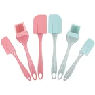 3 шт.набор, кухонные принадлежности для приготовления пищи, масляная щетка, многофункциональные шпатели для торта, инструменты для выпечки, силиконовые шпатели сделай сам для крем для выпечки