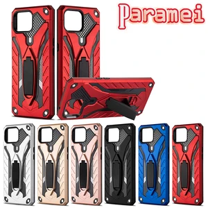 shockproof armor protective case for oppo k5 k3 k1 neo 7 neo 9 hidden bracket kickstand phone case for oppo find x3 lite free global shipping