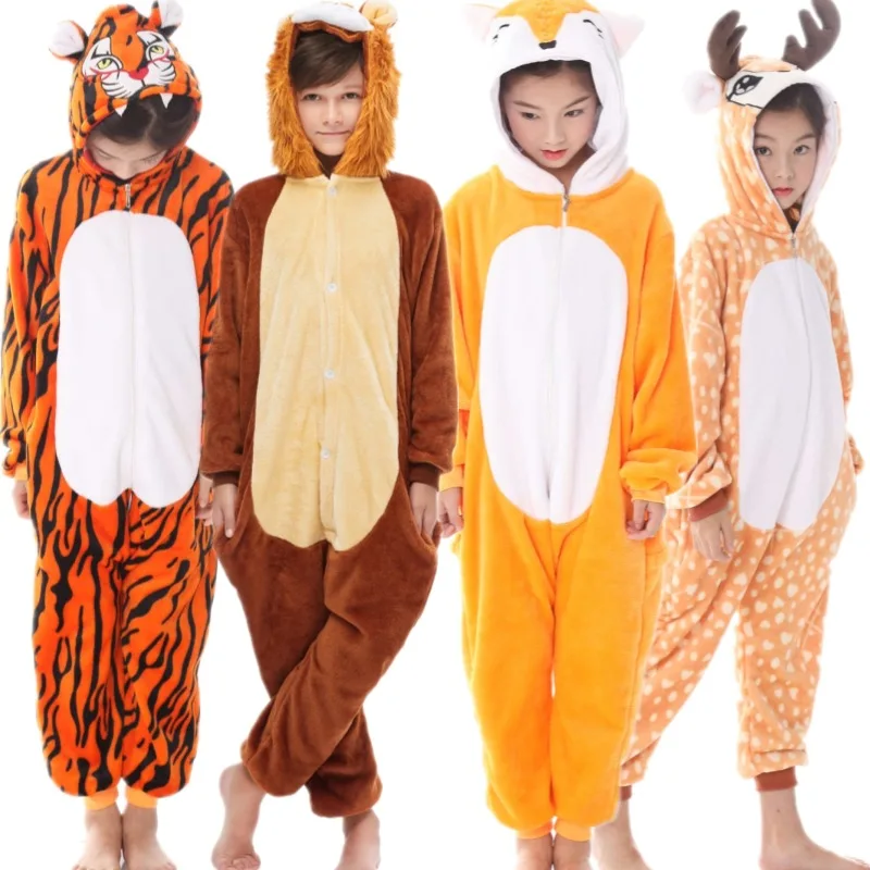 Новинка Пижама Панда Детские пижамы единорог для детей животные мультфильм