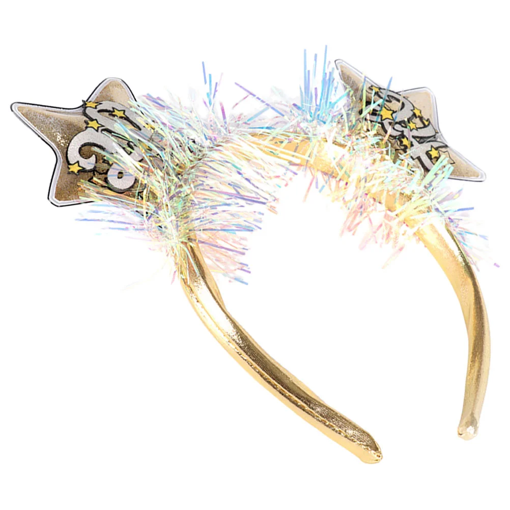 

2024 Headdress New Year Hair Clasp New Year Headband Theme Party Hair Hoop