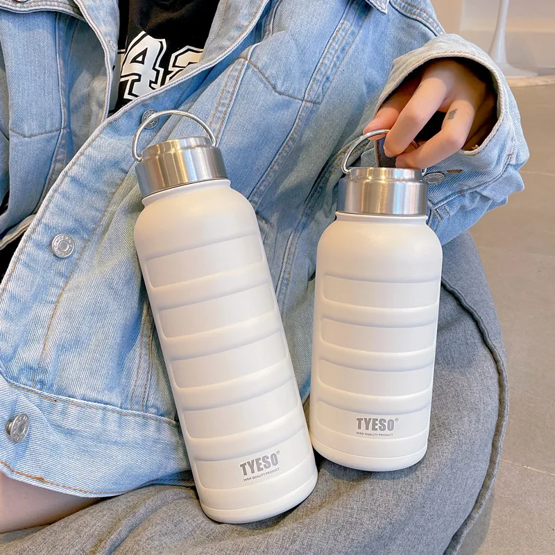 

Stainless Steel Thermos Mug large capacity 750ml/1000ml Portable Sport Vacuum Flask Creative Thermal Water Bottle Tumbler cup