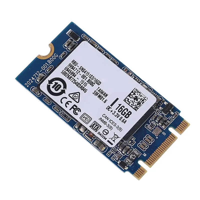 Внутренний твердотельный накопитель SNS4151S3 16 ГБ SATA полутонкий для ноутбука ПК |