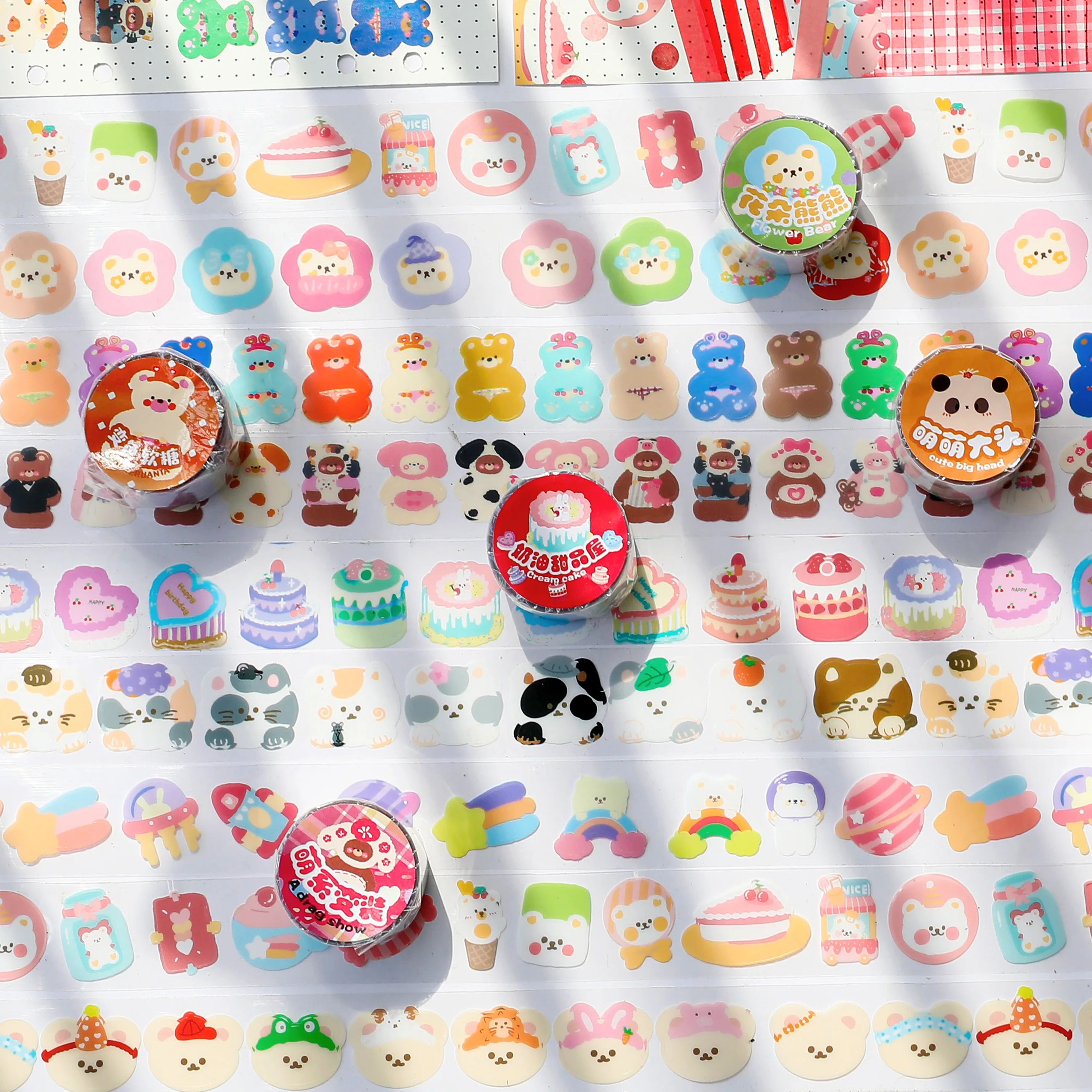 

12PCS/LOT sweetheart party series fresh cute lovely decorative PVC tape