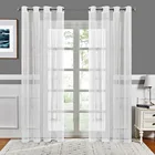 Основовязанные тюлевые занавески Gypsophila для гостиной, спальни, оконные шторы для кухни, белая прозрачная занавеска