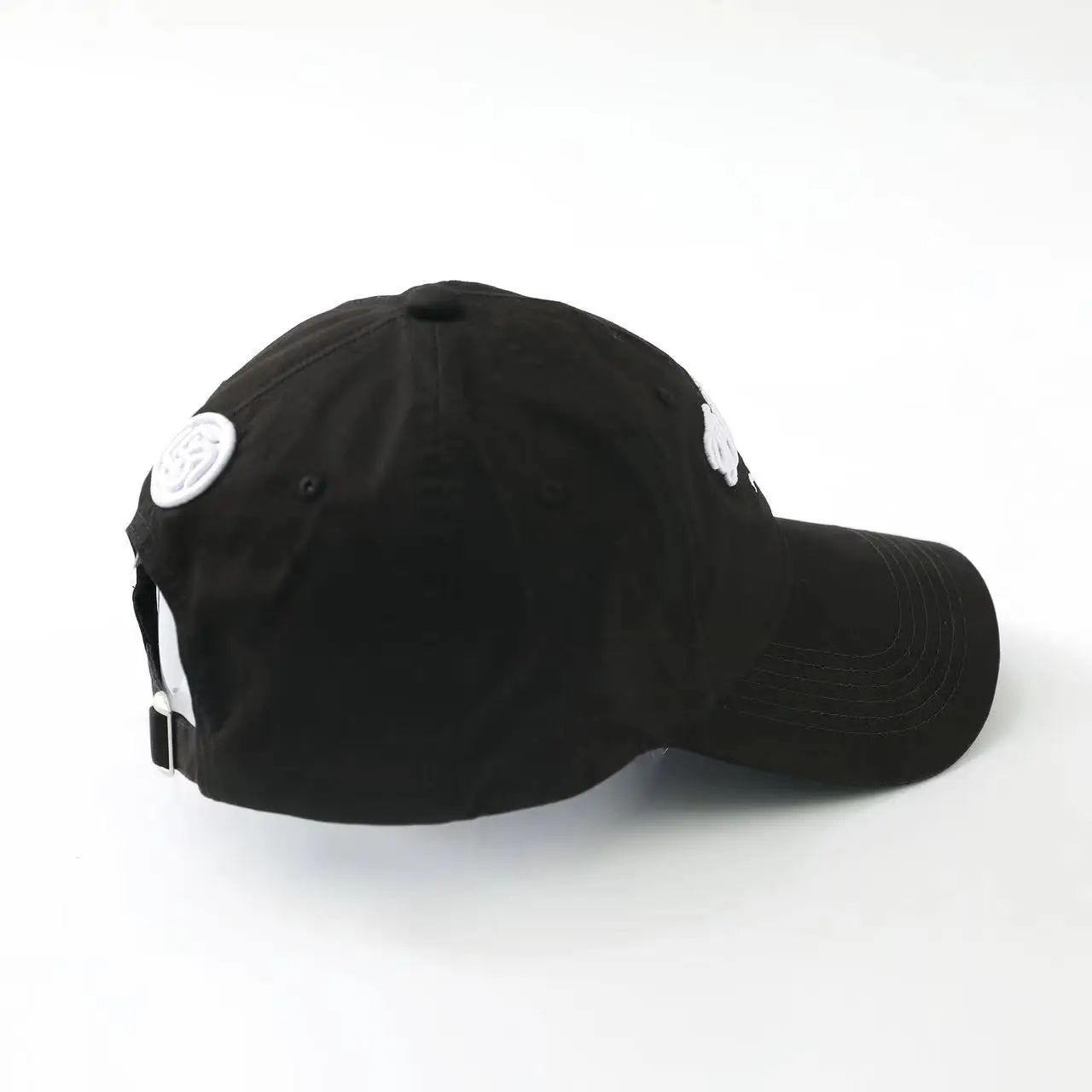 Korean brand badblood logo embroidered letters baseball cap cap cap cap cap for men and women green