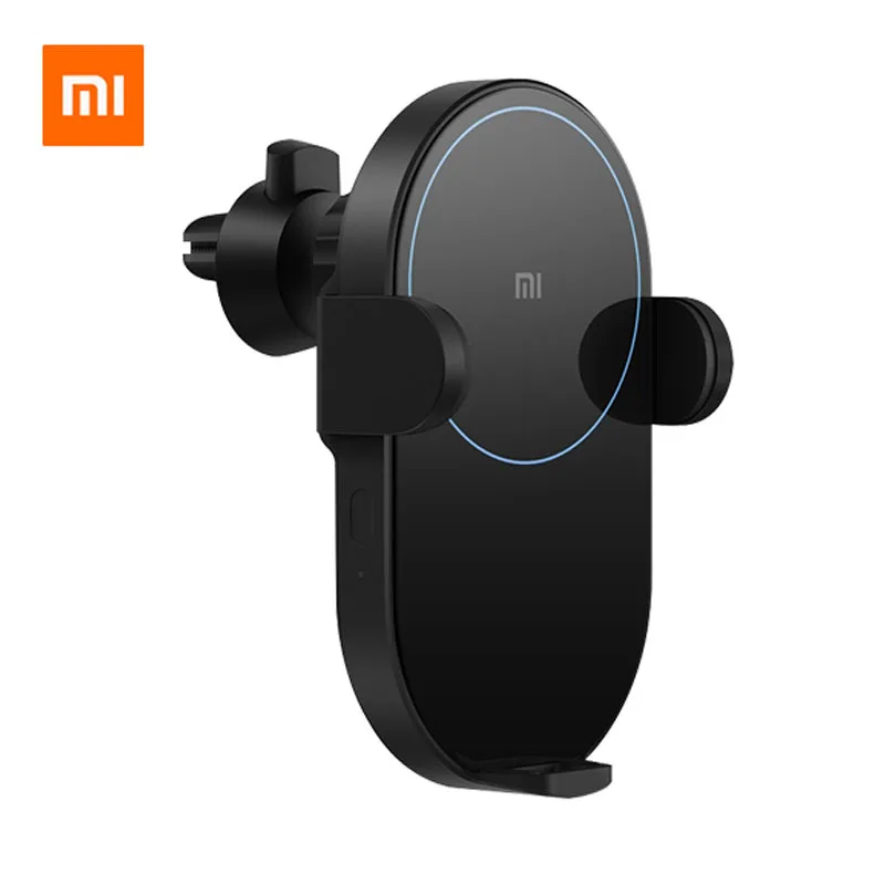 

Xiaomi Mijia Wireless Car Quick Charger 20W chargeur Max Electric Auto Pinch 2.5D Glass Stand for Mi 9 (20W) MIX 2S / 3 (10W)Qi