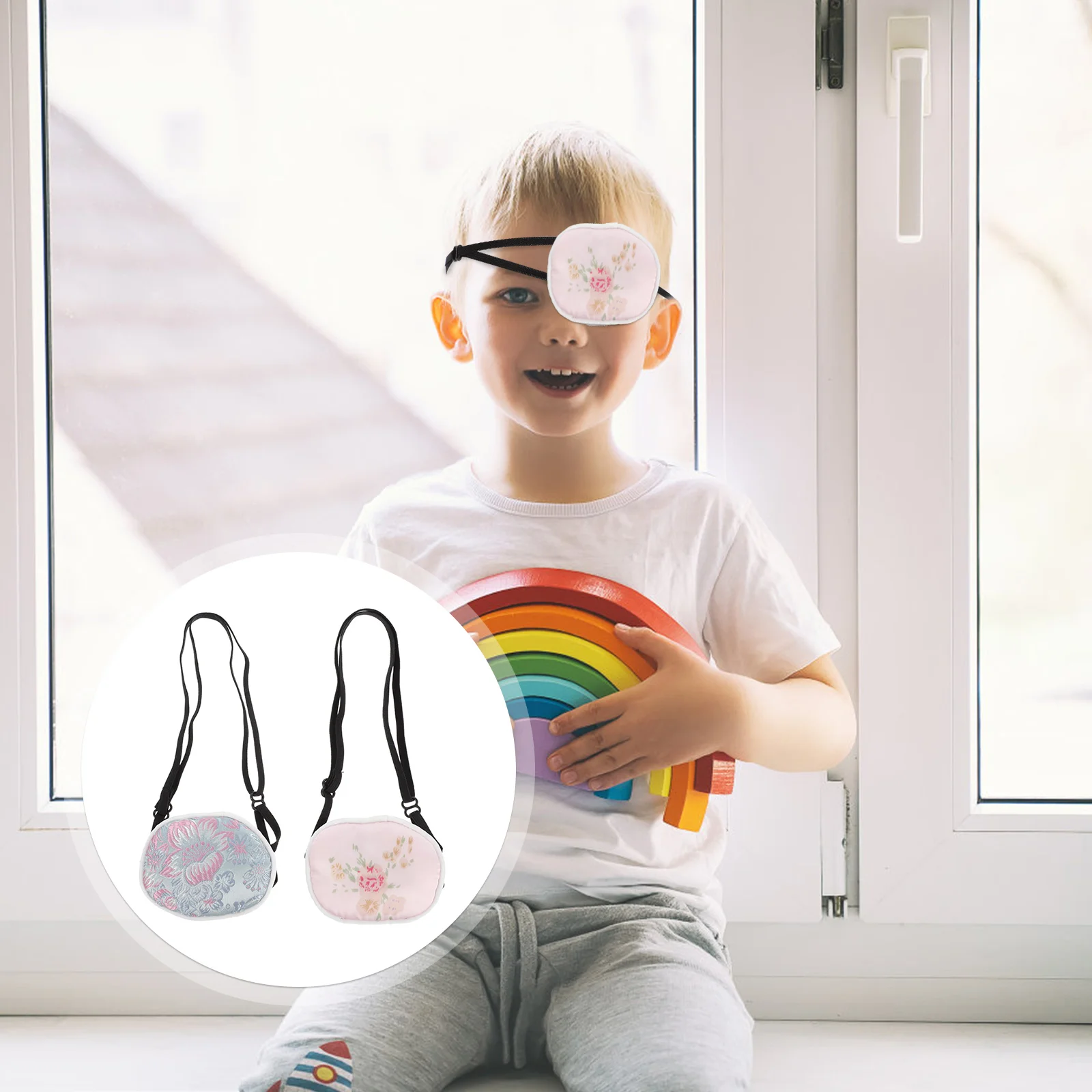 

Eye Patch Patches Lazy Kids Adults Amblyopia Masks Single Children Sleeping Pirate Strabismus Cover Baby Adjustable Correction