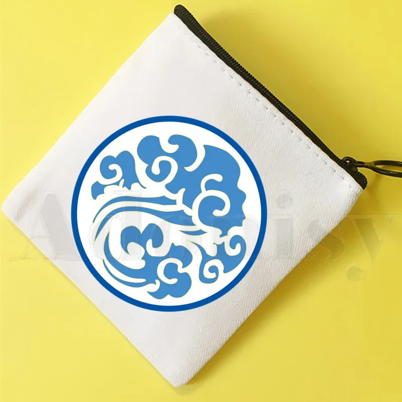 Anime Mo Dao Zu Shi Wei WuXian Lan Wangji Coin Purse Illustration Key Case Simple Small Cloth Bag New Creative Coin Purse