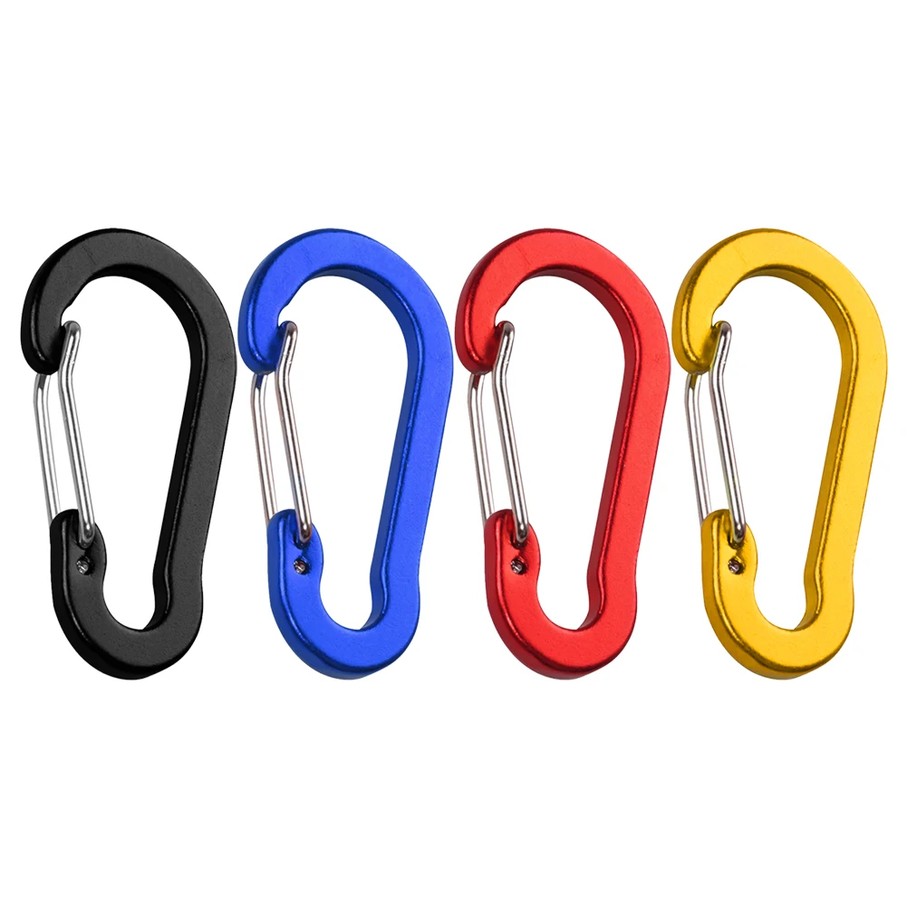 

6 шт., брелок из алюминиевого сплава для кемпинга