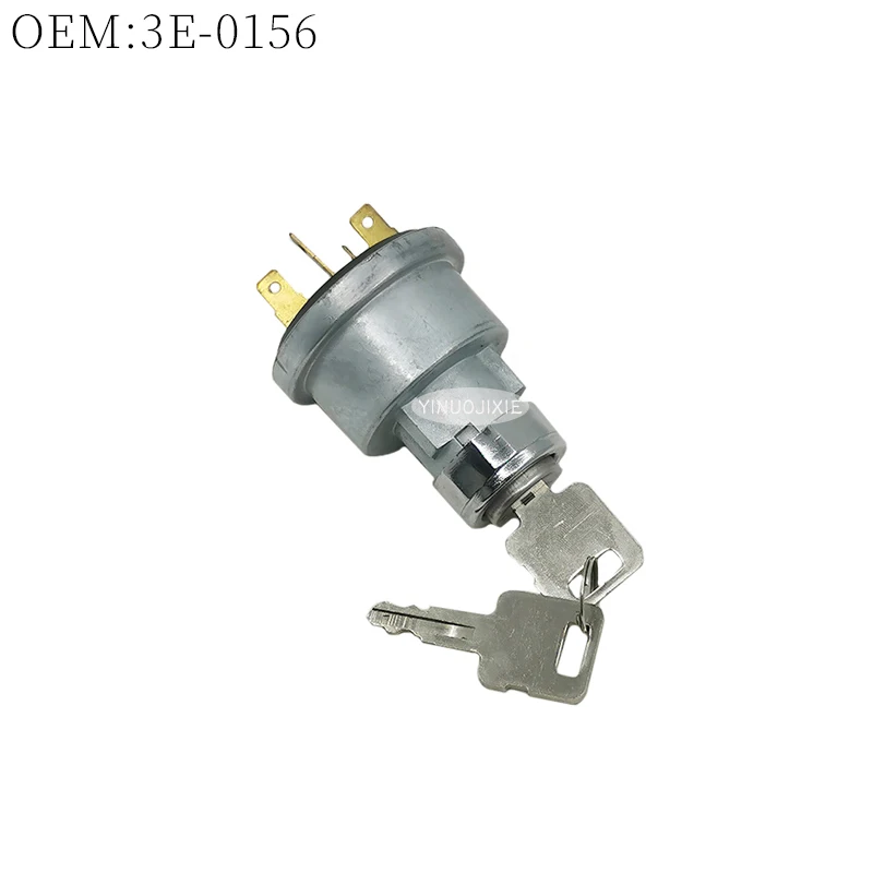 

Suitable for new high quality accessories excavators Caterpillar E200B five-wire start ignition switch 3E-0156/3E0156 with key