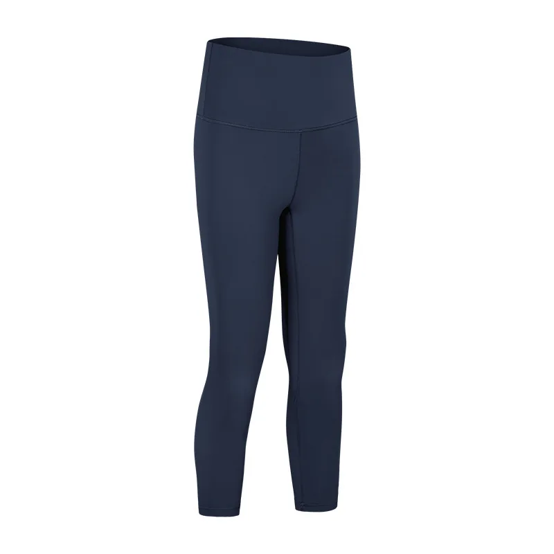 Double-sided Sanding Sport Leggings Women Hip-lifting Fitness Quick-drying Stretch Run Cropped Leggings 2023 Spring Summer Wear