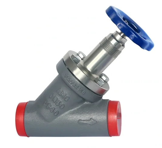 

Straight stop valve ammonia system valves