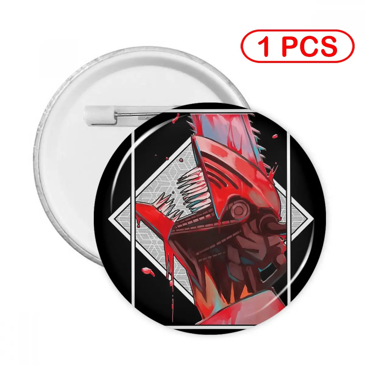 

Chainsaw Man DENJI CM RECTANGLE Pins Creative Brooch Jewelry Decor Metal Pin Badge Girl Child Broche Button Clothes Gift