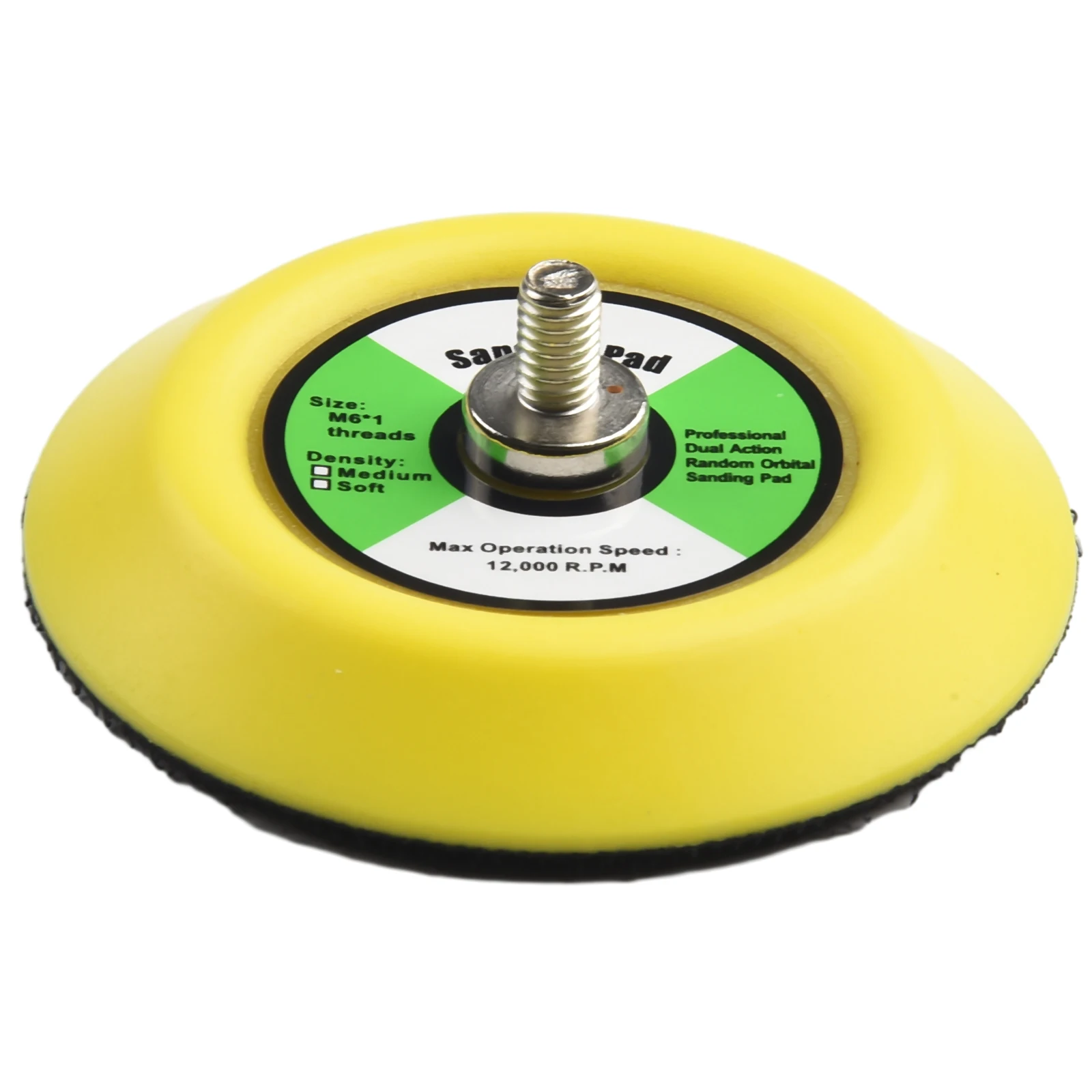 БЕСПЛАТНАЯ Почта подложки для воздушной шлифовальной машины резьба M6 3 дюйма 5 шт.