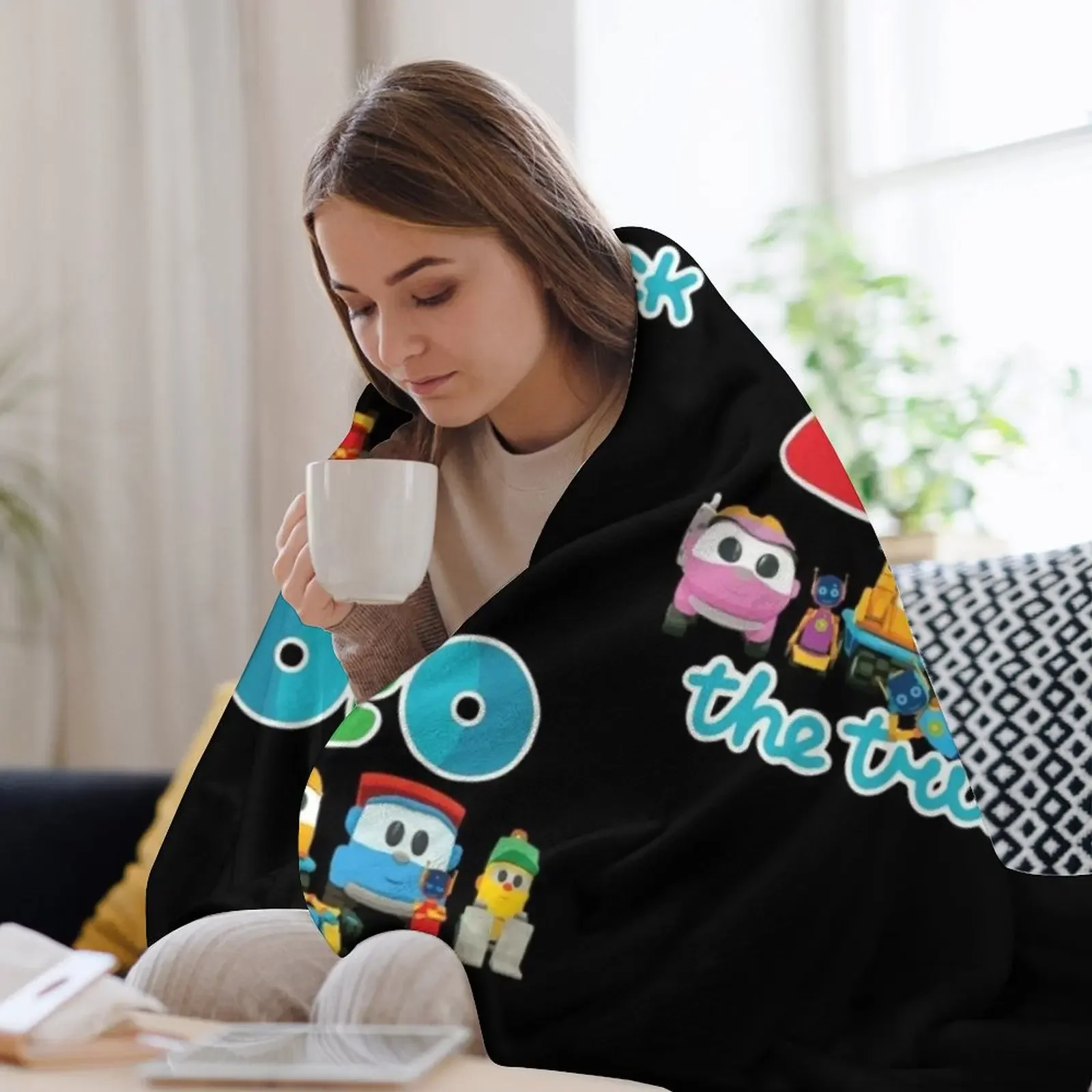 Plush одеяло LEO the truck