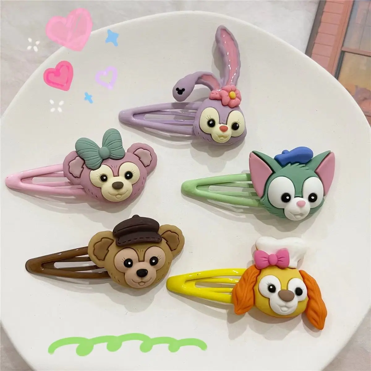 

NEW Sanrio Anime Cartoon Cute My Melody Hair Accessories Lovely Ponytail Holder Headband Barrettes Duckbill Clip BB Clip Hairpin