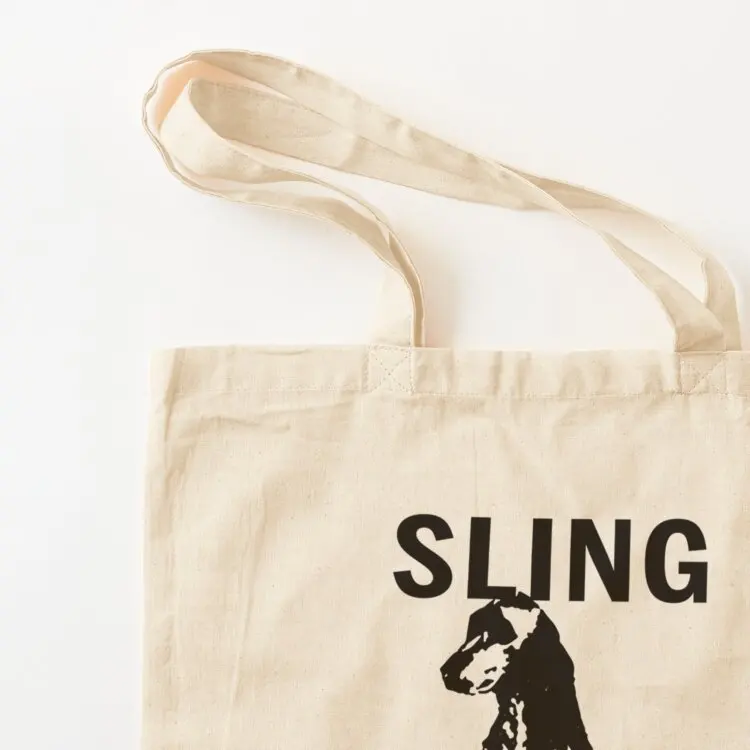 Фото Сумка-тоут для собак Sling Clairo, персонализированная сумка-тоут, складная многоразовая сумка, холщовая сумка-тоут №3