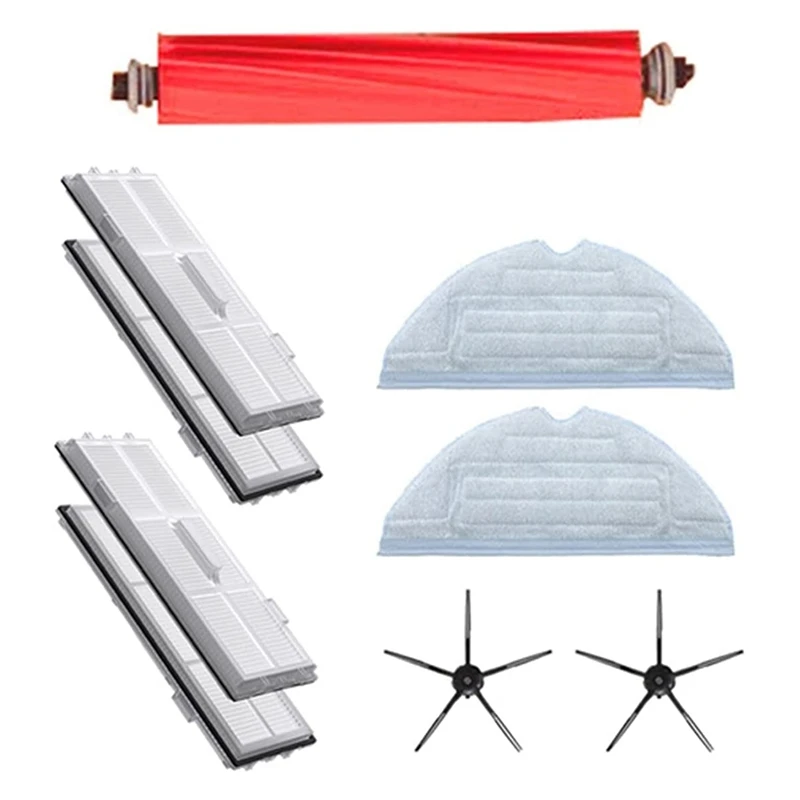 

For Roborock S7 T7S T7plus Vacuum Cleaner Replace Spare Parts Main Brush Filter Mopping Cloth Side Brush Accessories