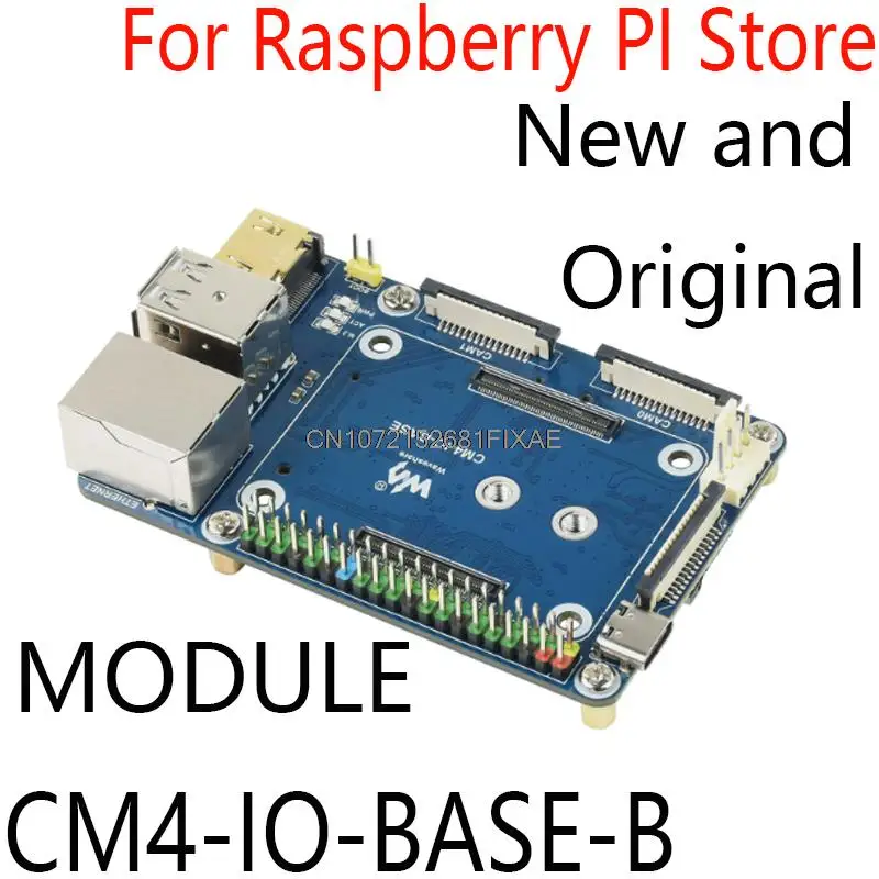 

Mini Expansion Board is applicable to Raspberry Pi CM4 Computing Module,Full versionCase Kits Power Supply US/EU CM4-IO-BASE-B