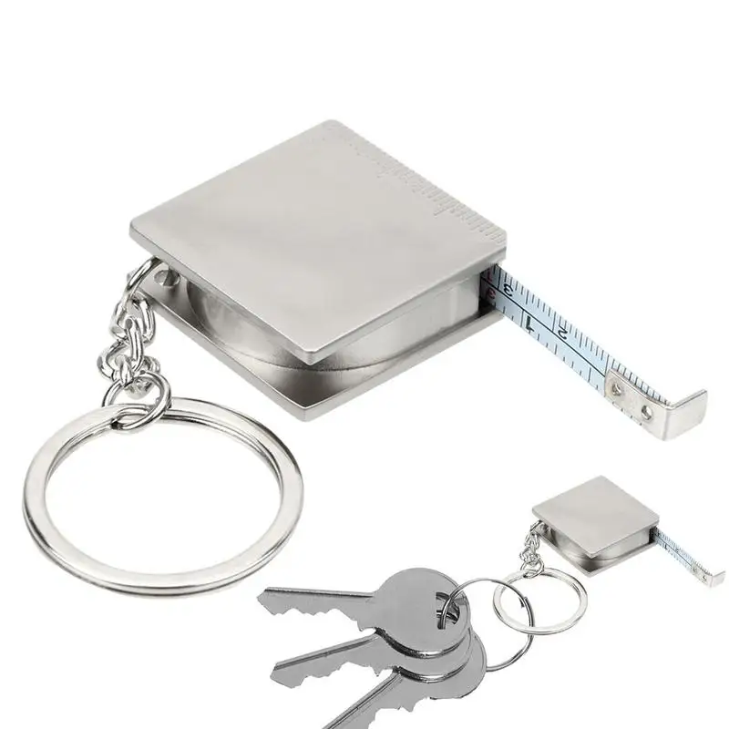 

Pocket Tape Measure Small Mini Retractable Steel Pocket Portable Measure Portable Keyring Pull Ruler Measuring Tape Measure For