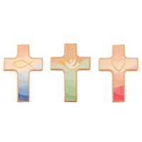 cross standing table decor holy wood desk ornament wooden adornment ornaments display decorations catholic crucifix wall altar