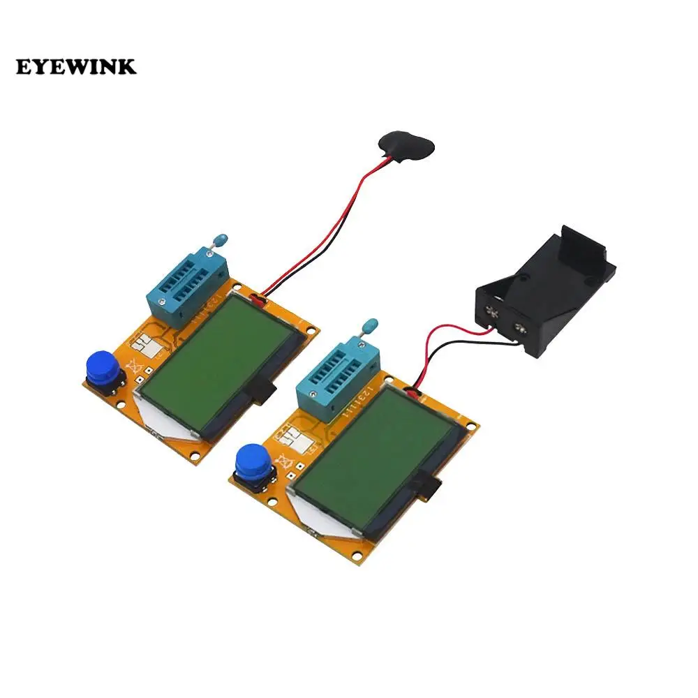 Измеритель ESR LCR-T4 тестер транзисторов диодный Триод Емкость Mos Mega328