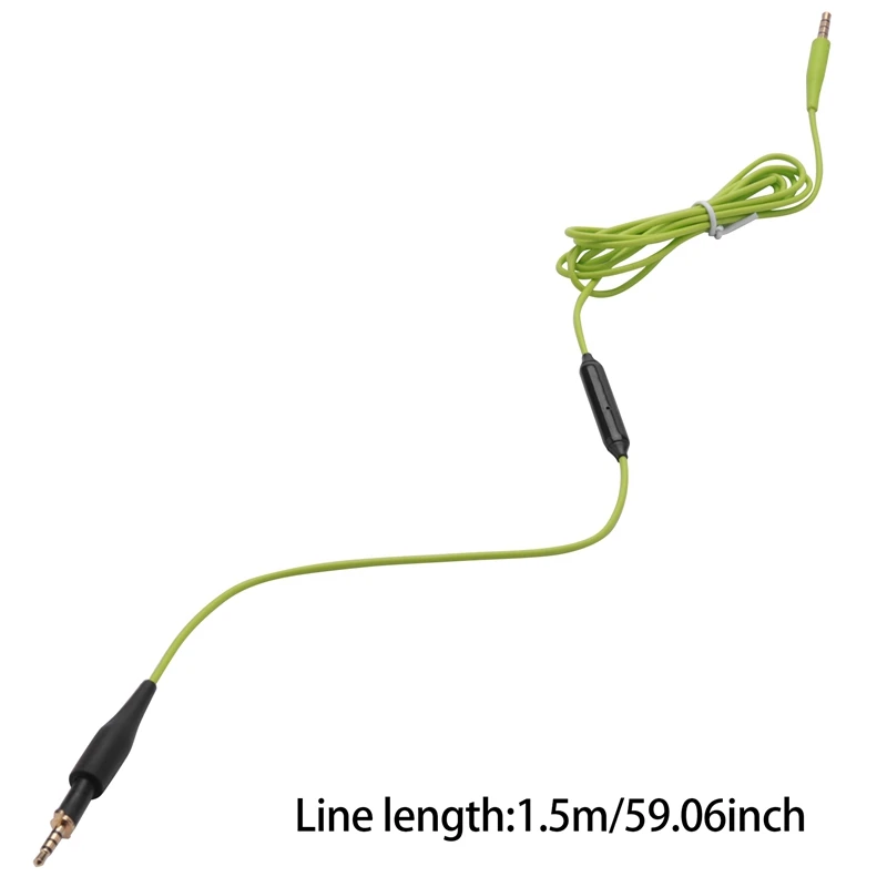 Сменный аудиокабель с регулятором громкости микрофона для наушников AKG K430 K450 K451