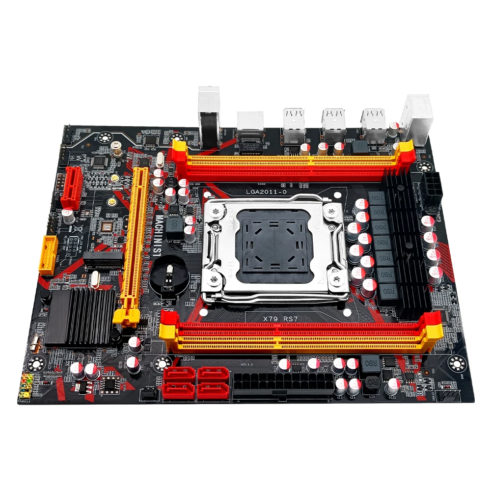 Machinist X79 материнская плата с LGA 2011 Xeon E5 2620 V2 CPU поддержка DDR3 оперативная память NVME M.2