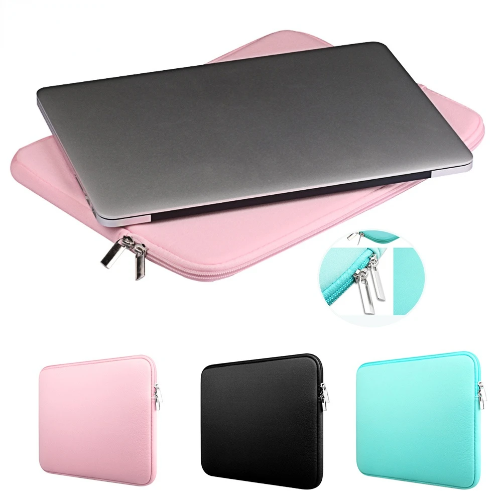 

Carrying Storage Protective Laptop Sleeve Cover Skin Pouch Bag Case for MacBook Mac Book Pro Air 11 13 13.3 15 15.4 inch