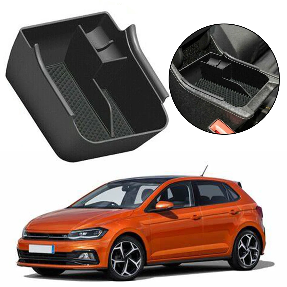 

For-Volkswagen-Polo Central Armrest Storage Box For MK6 2018+ Modified Interior Storage Box Easy Access To Console Ders