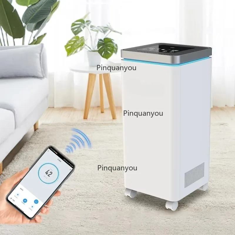 Фото Лучший класс Medica WiFi Control H13 HEPA-фильтр Плазменный очиститель воздуха 99% HCHO PM2.5 300 SQ.FT №2