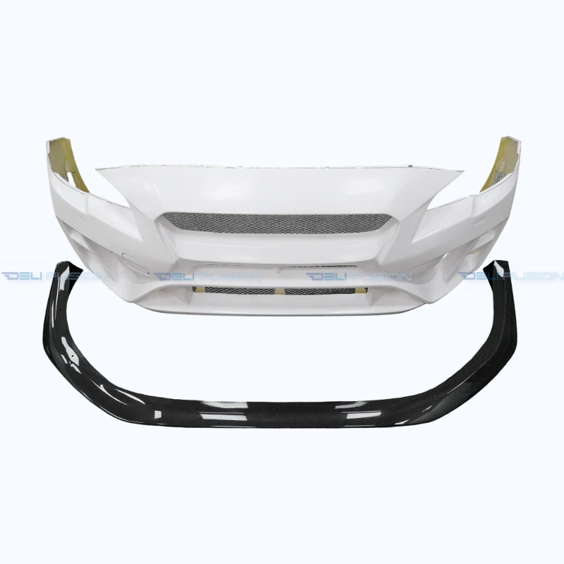 Фото Для Subaru Levorg VM4 VMG VRS 2014-2020: передний бампер из стекловолокна в стиле Arising II (без переднего сплиттера) №4