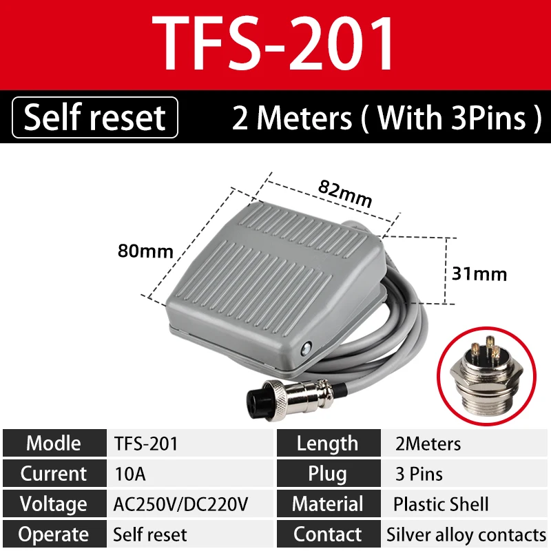 

Провод для педального выключателя TFS-201