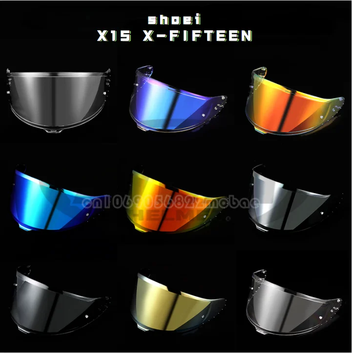 CWR-F2 Z8 X15 X-Fifteen Visor for SHOEI RF-1400 Z8 Z-8 CWR-F2 Motorcycle Helmet Glasses Motorbike Helmet Night Visor