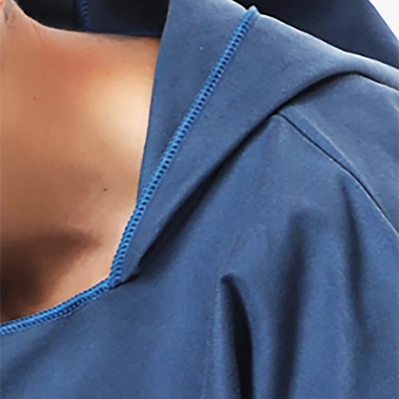 Полотенце для смены халата-пончо с капюшоном гидрокостюма серфинга и плавания